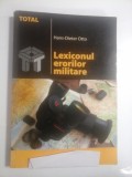 LEXICONUL ERORILOR MILITARE - HANS-DIETER OTTO