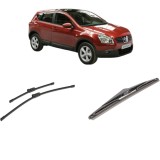 Cumpara ieftin Set 3 stergatoare NISSAN QASHQAI +2 (JJ10E) 2007-2014, parbriz si luneta, Bosch Twin-Aerotwin