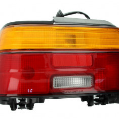 Stop spate lampa Toyota Corolla (E10), 06.1991-08.1998, Sedan, partea Stanga, carcasa neagra; cu locas bec; Omologare: ECE, DEPO