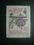 HOPCT TIMBRE MNH 787 ZIUA MARCII POSTALE 1969 -1 VAL AUSTRIA, Nestampilat