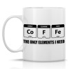 Cana alba Personalizata Coffee, Psyprint, INOVATIX&reg;. 330 ml, Oem