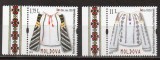 MOLDOVA 2015, Costume populare - Ie, serie neuzata, MNH, Nestampilat