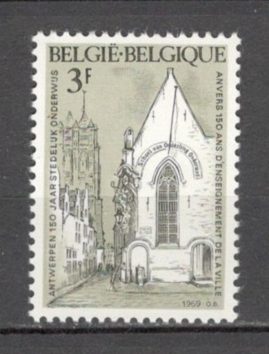 Belgia.1969 150 ani Scoala oraseneasca Antwerpen MB.87 foto