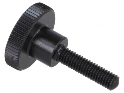 Buton Reglare &amp;Oslash; 12mm Filet M3 Oțel foto