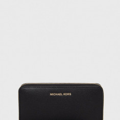 MICHAEL Michael Kors portofel de piele femei, culoarea negru