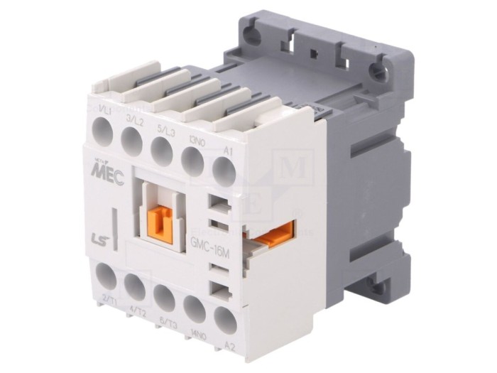 Contactor 3P 16A NO 230VAC