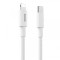 Cablu Date si Incarcare USB-C - Lightning HOCO X56, 20W, 1m, Alb