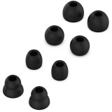 Cumpara ieftin Set 4 perechi de dopuri Edman pentru casti Beats Powerbeats, BeatsX, urBeats, Tour, Flex, Negru
