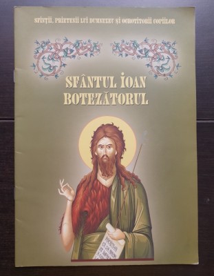 Sf&amp;acirc;ntul Ioan Botezătorul (colecția Sfinții, Prietenii lui Dumnezeu și Ocrotitorii copiilor) - Camelia Muha foto