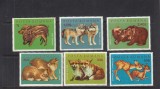 ROMANIA 1972 LP 785 FAUNA PUI DE ANIMALE SERIE MNH, Nestampilat