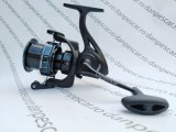Mulineta Feeder Crap Baracuda PRO FL MAGNUM MF6500 Long Cast, Tambur Aluminiu, 7+1 Rulmenti, Frana Fata