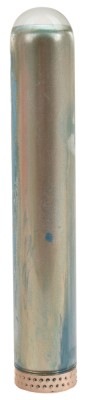 Vibrator Bullet Vibe Glass, 10 Moduri Vibratii, Sticla, USB Magnetic, Auriu, 9 cm, Guilty Toys, Glamour foto