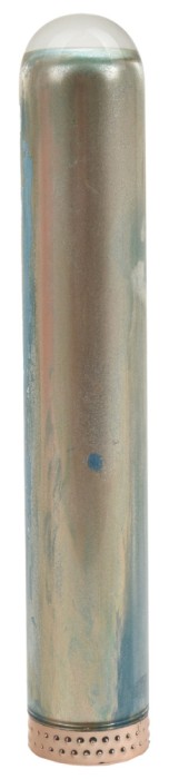 Vibrator Bullet Vibe Glass, 10 Moduri Vibratii, Sticla, USB Magnetic, Auriu, 9 cm, Guilty Toys, Glamour