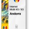 eSIM Internet Andorra, valabil 15 zile, trafic 2 GB, Standard