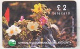 bnk card Cartele telefonice - Cipru - flora - flori