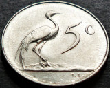 Cumpara ieftin Moneda exotica 5 CENTI - AFRICA de SUD, anul 1965 *cod 4626 = A.UNC