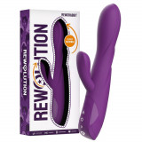 Vibrator cu v&acirc;rf special pentru clitoris. Două motoare pentru o stimulare dublă.