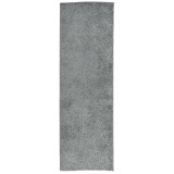 Cumpara ieftin Covor pufos "PAMPLONA" cu fire inalte, verde modern, 80x250 cm