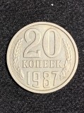 Moneda 20 copeici 1987 Rusia