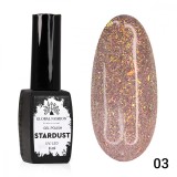 Oja semipermanenta Stardust, reflectorizant, Global Fashion 8 ml, 03