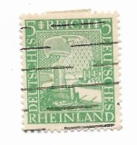 Germania - Centenarul Renaniei, 1925 - 5 Pfg, obliterat