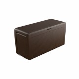 Lada depozitare rattan Samoa, 270 L, maro