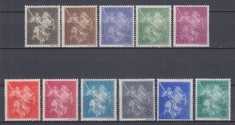 Romania.1939 - Straja Tarii - Sf.Gheorghe, serie cu sarniera nestampilat, LP 131