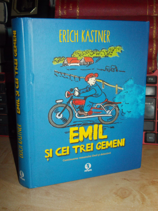 ERICH KASTNER - EMIL SI CEI TREI GEMENI , ARTHUR , 2013 ( CARTONATA )