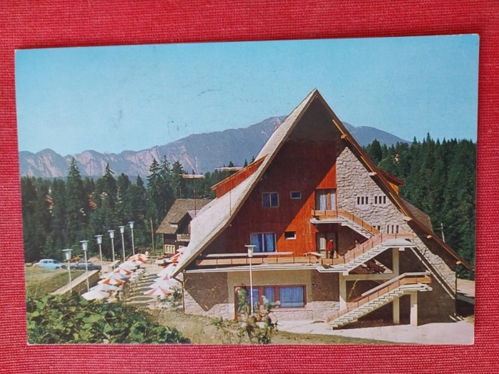 CPIB 23457 CARTE POSTALA - PREDEAL, CABANA CLABUCET SOSIRE, CIRCULATA, STAMPILE, TIMBRU
