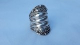 Argint INEL REGLABIL LAT OPULENT etnic TRIBAL vintage VECHi vintage UNIC superb