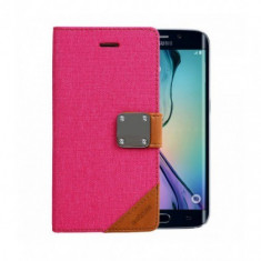 Husa Flip Astrum FC MATTE BOOK Samsung G925 Galaxy S6 EDGE Pink
