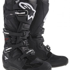 Cizme cross/enduro Alpinestars Tech 7, negru, marime 10 (44.5)