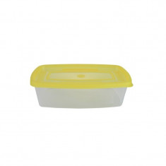 Caserola pentru alimente cu capac, ovala, 0.5L, compatibil micounde si congelator