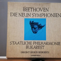 Beethoven – 9 Symphonies – Complete – 6 LP Box (1975/Lingen Koln/RFG) - Vinil/NM