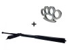 Set Autoaparare: Baston Telescopic Otel 64cm, Box Argintiu 0.5cm. Ideal pentru protectie personala! Compact, rezistent. ideallstore