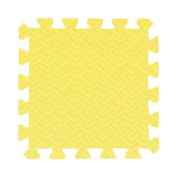 Covoras puzzle xl, 60x60 cm, grosime 2 cm, spuma eva, 2 piese culoare galben MultiMark GlobalProd, ProCart