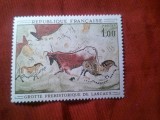 Serie 1 valoare Franta 1968 Pictura - Grota Lascaux