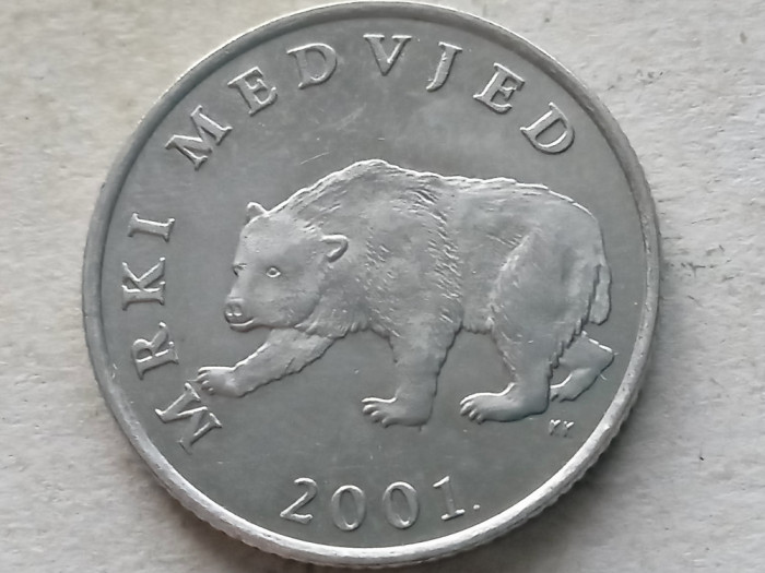 CROATIA-5 KUNA 2001