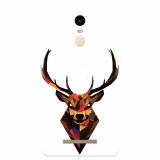 Husa silicon pentru Xiaomi Remdi Note 3, Geometric Tibetan Antelope