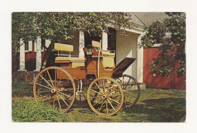 US1 - Carte Postala - USA - Stony Brook, Hunting wagon, Circulata 1972 foto