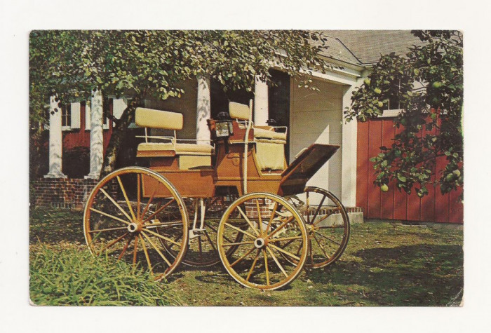 US1 - Carte Postala - USA - Stony Brook, Hunting wagon, Circulata 1972
