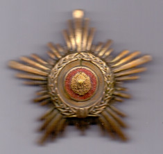 Ordinul Steaua Romaniei clasa V R.S.R. foto