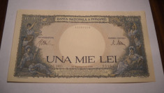 1000 lei 1941 UNC 2 foto