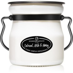 Milkhouse Candle Co. Creamery Oatmeal, Milk &amp; Honey lum&acirc;nare parfumată Cream Jar 142 g