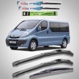 Cumpara ieftin Ștergătoare Opel Vivaro Bus L2H1 (2006&ndash;2014) Hibrid | Set Complet &ndash; TeamCar&reg;