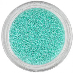 Perle decorative - albastru pastel, 0,5mm