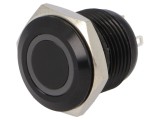 Comutator anti-vandalism ONPOW, SPST-NO, IP65, 2A/36VDC