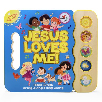 Jesus Loves Me: Song Book Wood Module with Handle foto