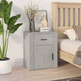 Cumpara ieftin Noptieră, gri beton, 50x36x60 cm, lemn prelucrat