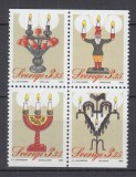 SUEDIA 1995 CRACIUN SERIE MNH